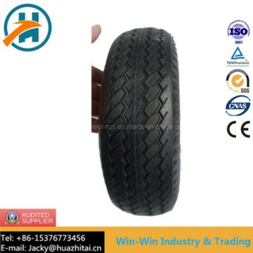 Flat Free Hand Trolley Wheels From Qingdao (3.50-4)