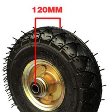 3.50-4 Multifunctional Wheelbarrow Wheel with Metal Rim