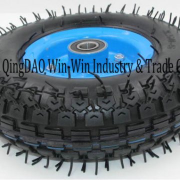 3.50-5 Rubber Wheel with Steel /Plastic Rim