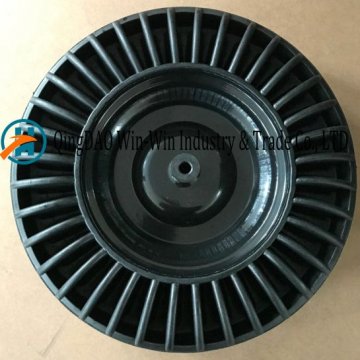 Black Solid Rubber Wheel for Hand Truck (4.00-8)