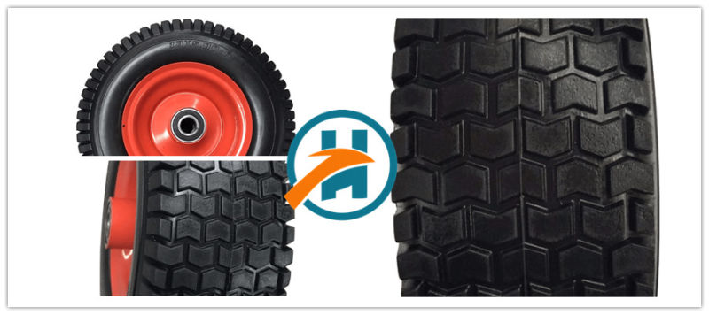 PU Foam Pump Wheel for Heavy Duty Wheelbarrow Tires (13*5.00-6/500-6)