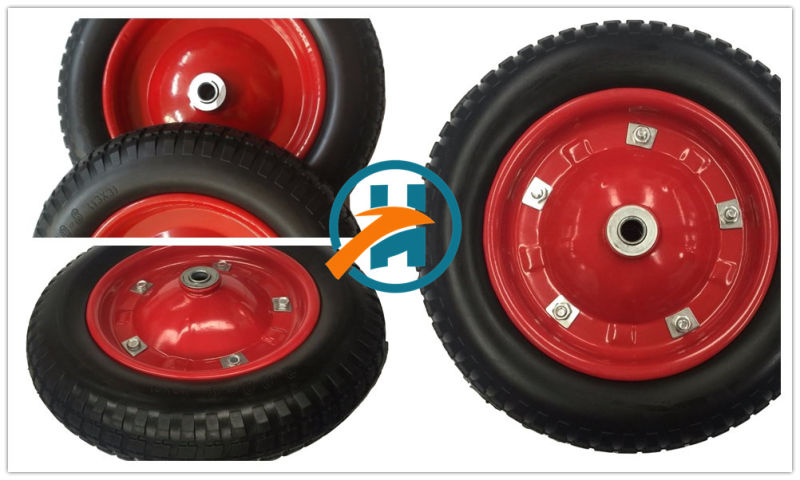 Solid PU Foam Wheel for Tool Cart (3.00-8/300-8)