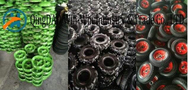 Colourful PU Wheel for Wheelbarrow (14*3.50-8)