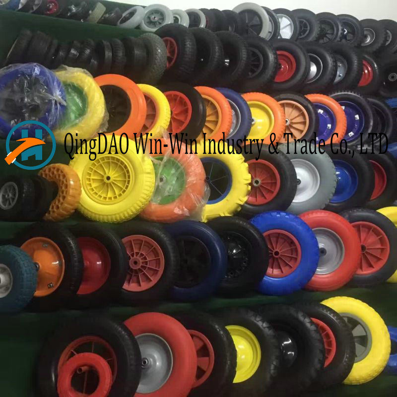 Flat-Free PU Wheel Used on Machine (13*4.00-6)