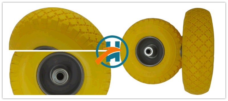 Flat Free PU Wheel for Hand Truck Tyre (3.00-4/300-4)