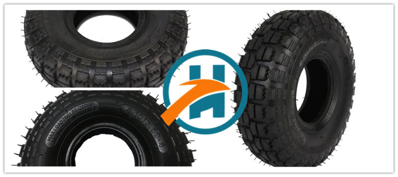 Rubber Wheel with Pneumatic Tyre (4.10/3.50-4)
