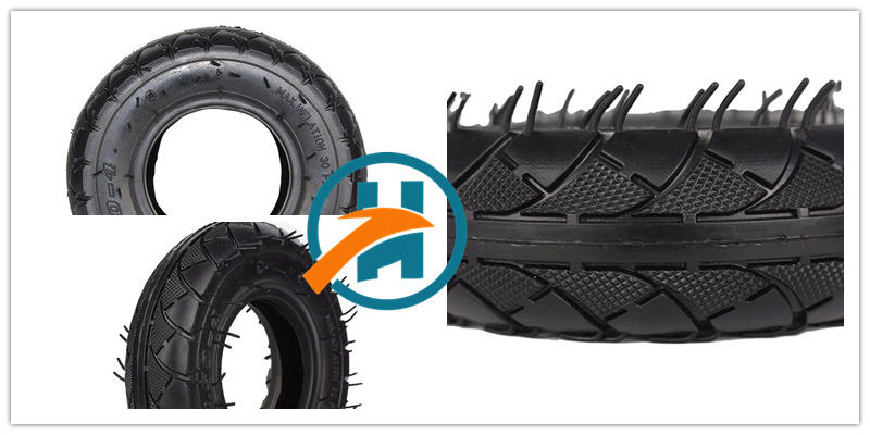 2.50-4 Wheelbarrow Tire with Rim/ Trolley Wheel